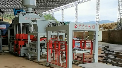 靜壓磚機(jī)固廢制磚